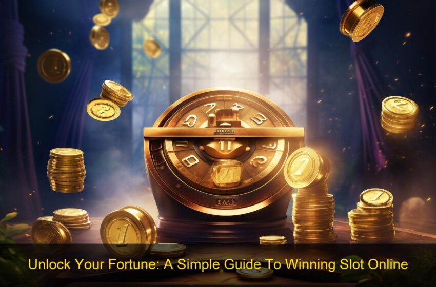 Unlock Your Fortune: A Simple Guide To Winning Slot Online